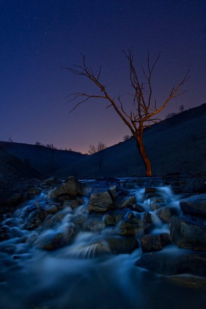 Звезды, Камни, Ночь, Река, Дитковский Евгений