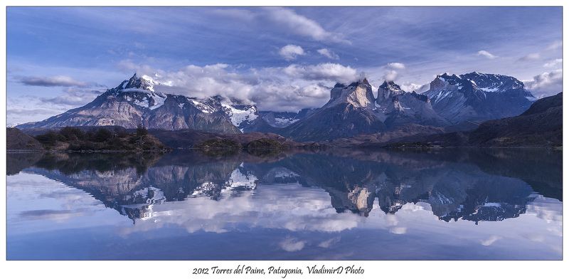 Патагония, Торрес дель пайне, Чили Mirror For Hero фото превью