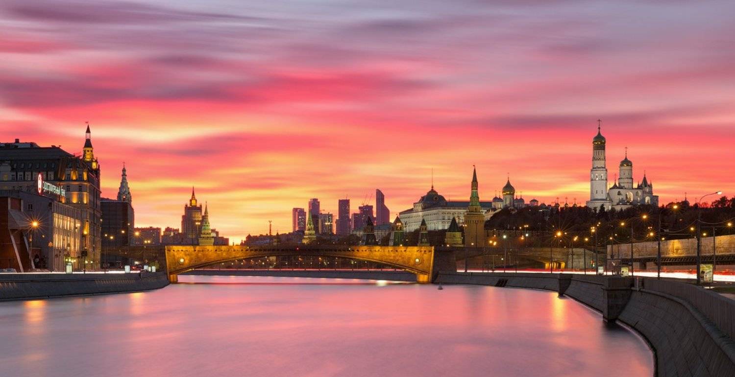 Архитектура, Балчуг, Колокольня Ивана Великого, Кремлёвская набережная, Кремль, Москва, Москворецкий мост, Денис Сорокин