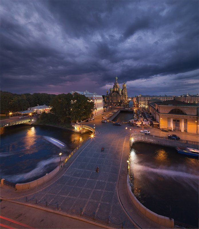 Вечерний Петербург. Спас-на-Крови фото превью