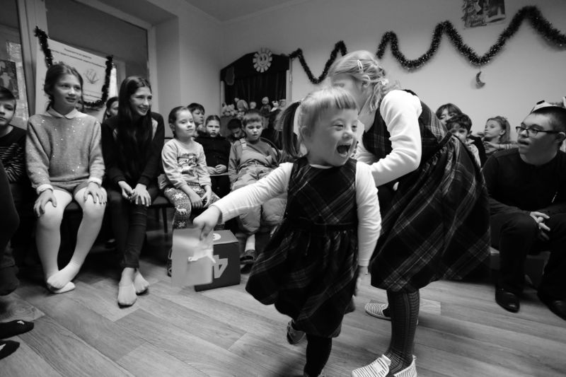 чб, дети, жизнь *** фото превью