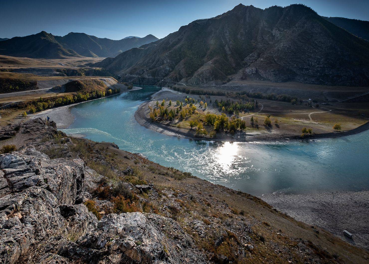 Алтай, Чуя, Катунь, слияние, Вадим Коротеев