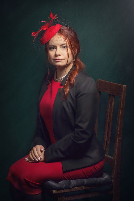 классический портрет, женский портрет, fine art, ретро образ Tatiana фото превью