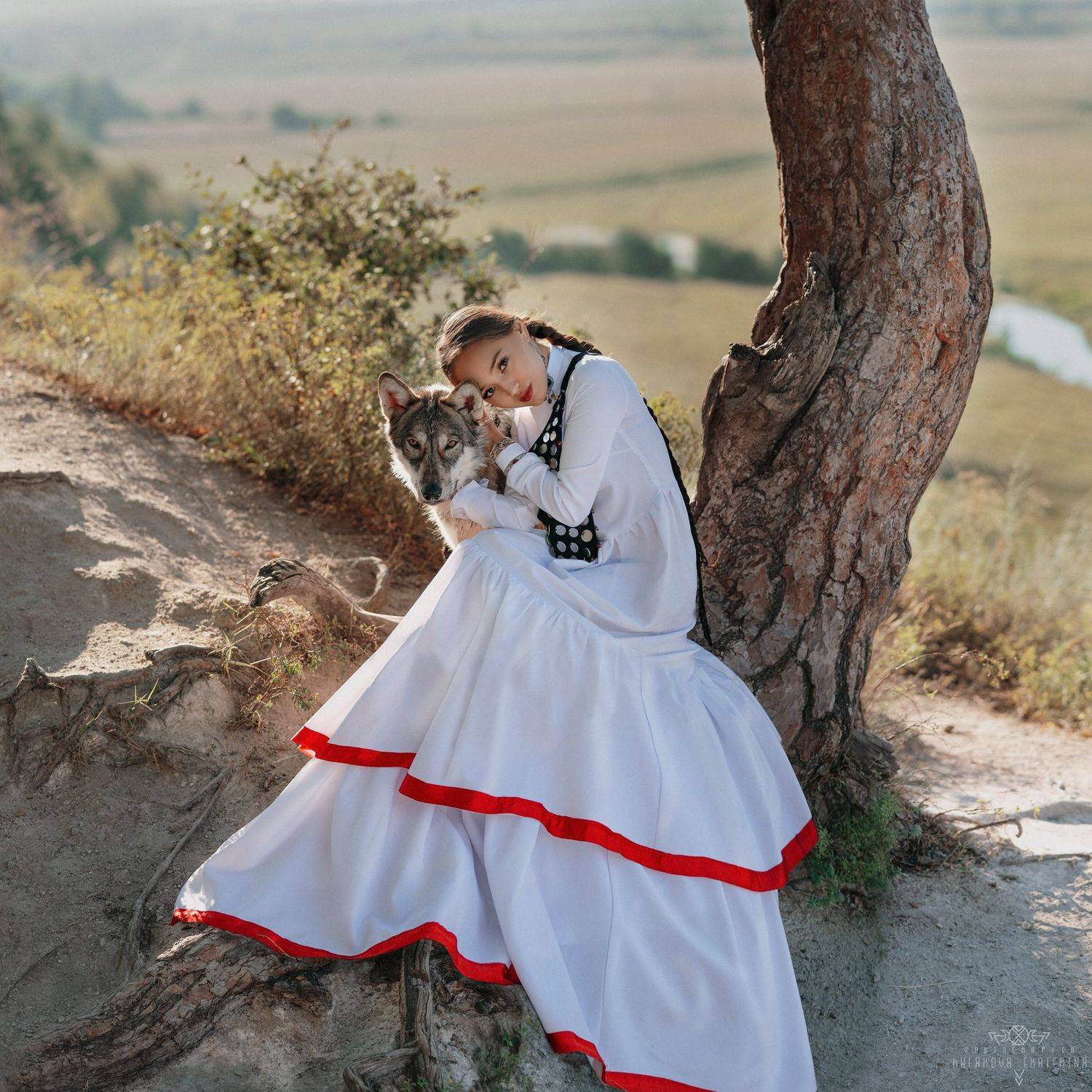 национальный, традиции, костюм, народы, волк, лето, платье,wolf,costume, nationality, Екатерина Кулакова