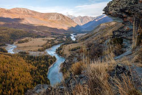осенью на реке Аргут