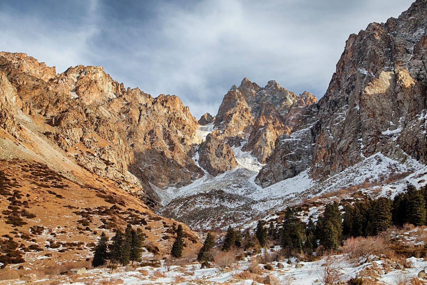 кыргызстан, горы, ала-арча, Элина Магалимова
