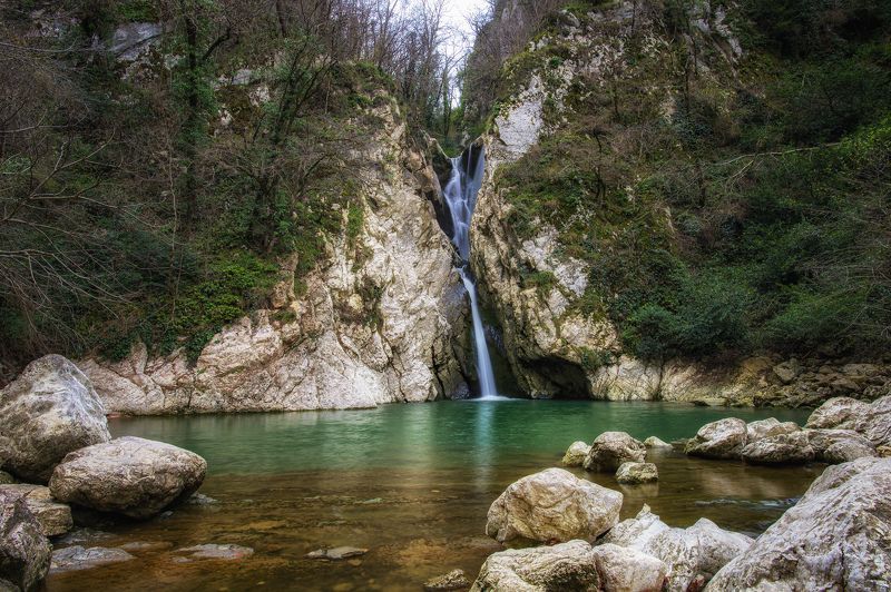 Агурский водопад. фото превью