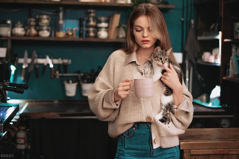 портрет Кофе фото превью