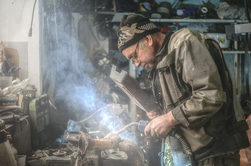 портрет жизнь работа репортаж судьба время Судьба одного человека... фото превью