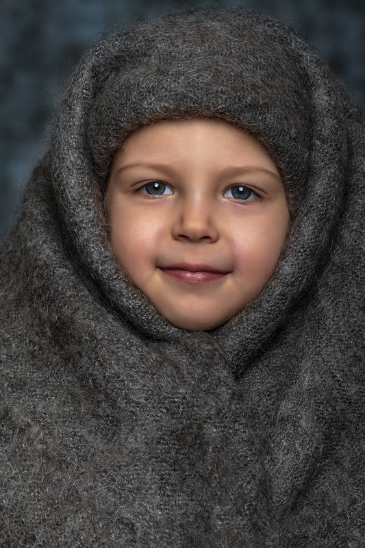 девочка, портрет, студия, ребенок Вета фото превью