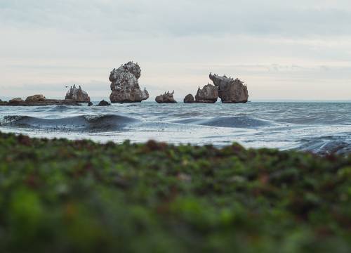 Зимнее камнестояние.