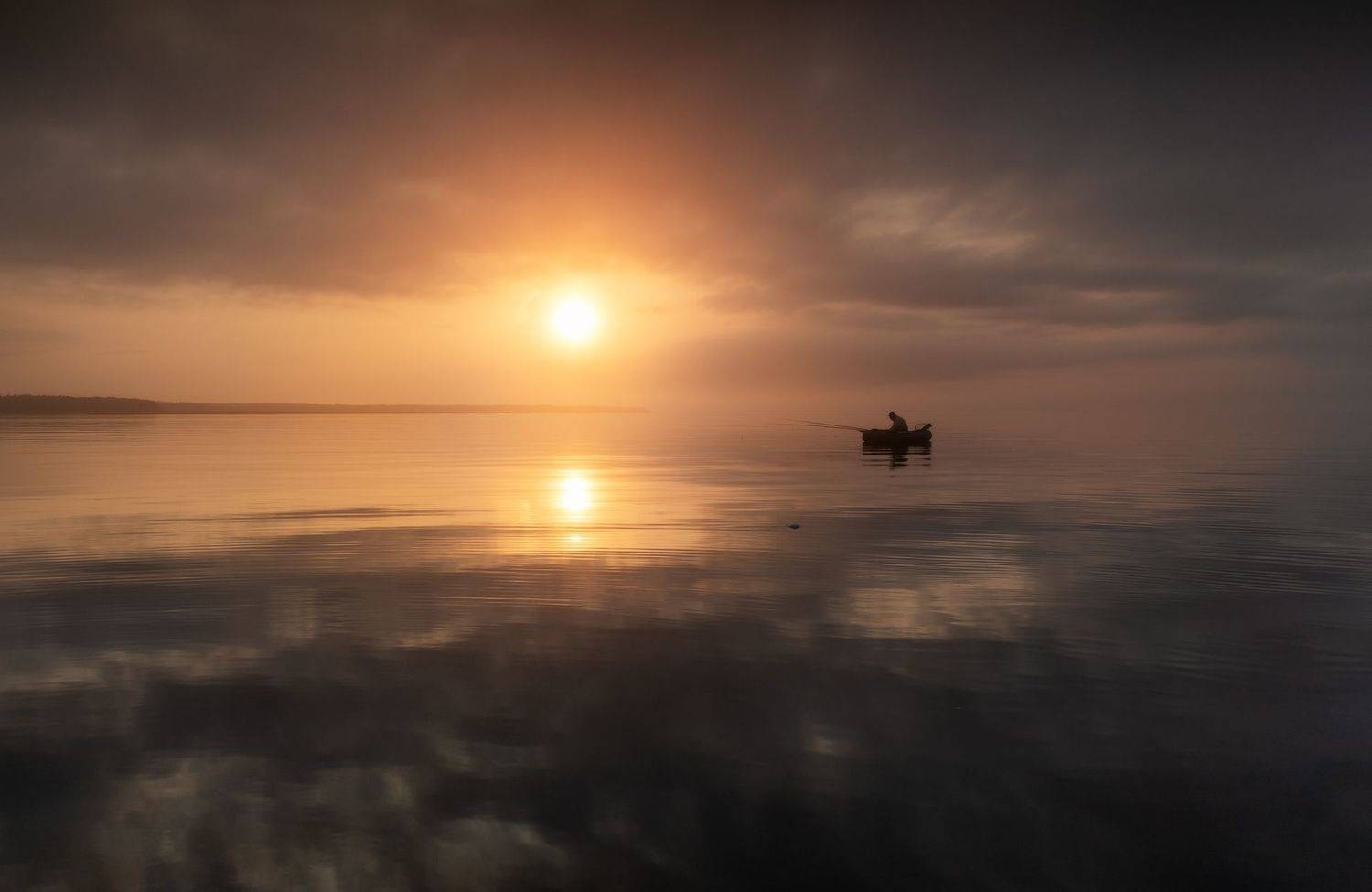 Рыбалка. Закат., Юрий Чернов