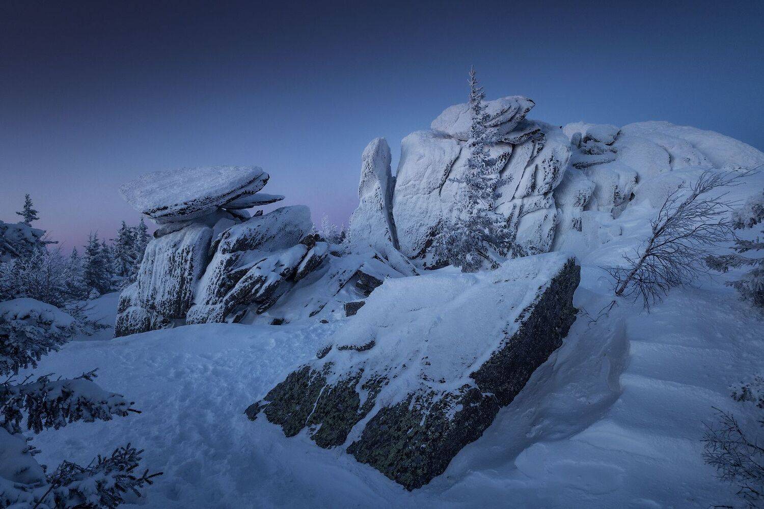 урал, таганай, зима, Владимир Ляпин