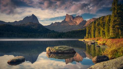 Вечерние пейзажи озера Светлого