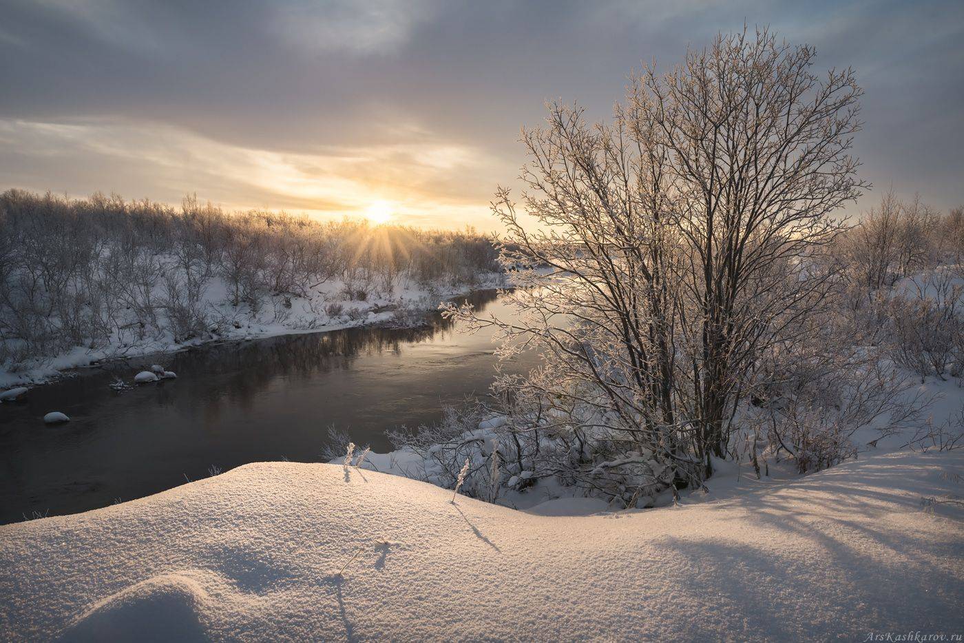териберка, кольский полуостров, мурманская область, ноябрь, зимний пейзаж, Арсений Кашкаров