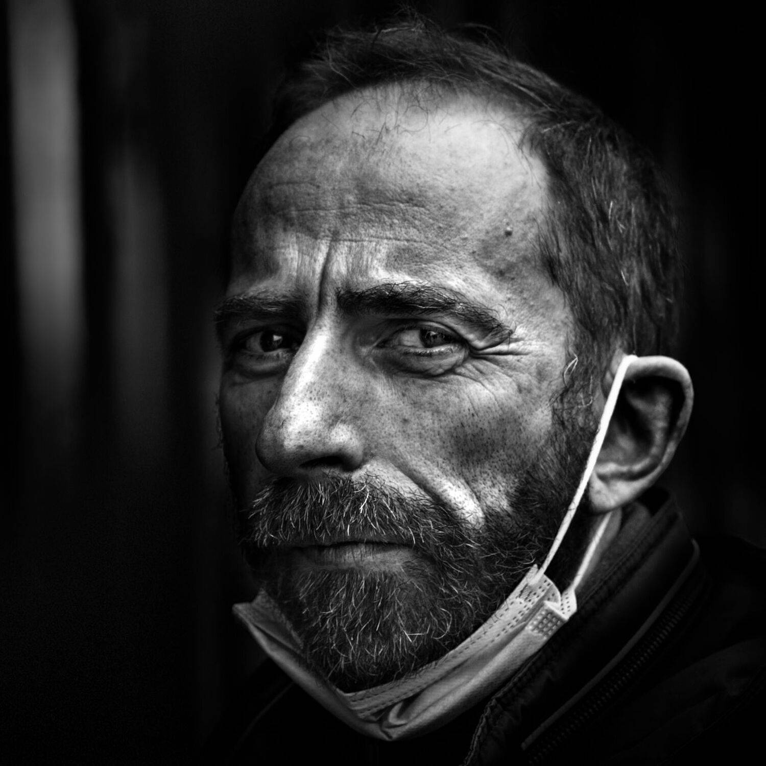 портрет, квадрат, калинин юрий ,ч/б фото, уличная фотография, юрец, люди, лица, город, санкт-петербург ,фотограф, street portrait, Юрий Калинин