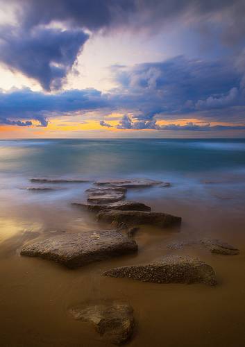 Sea sunset 