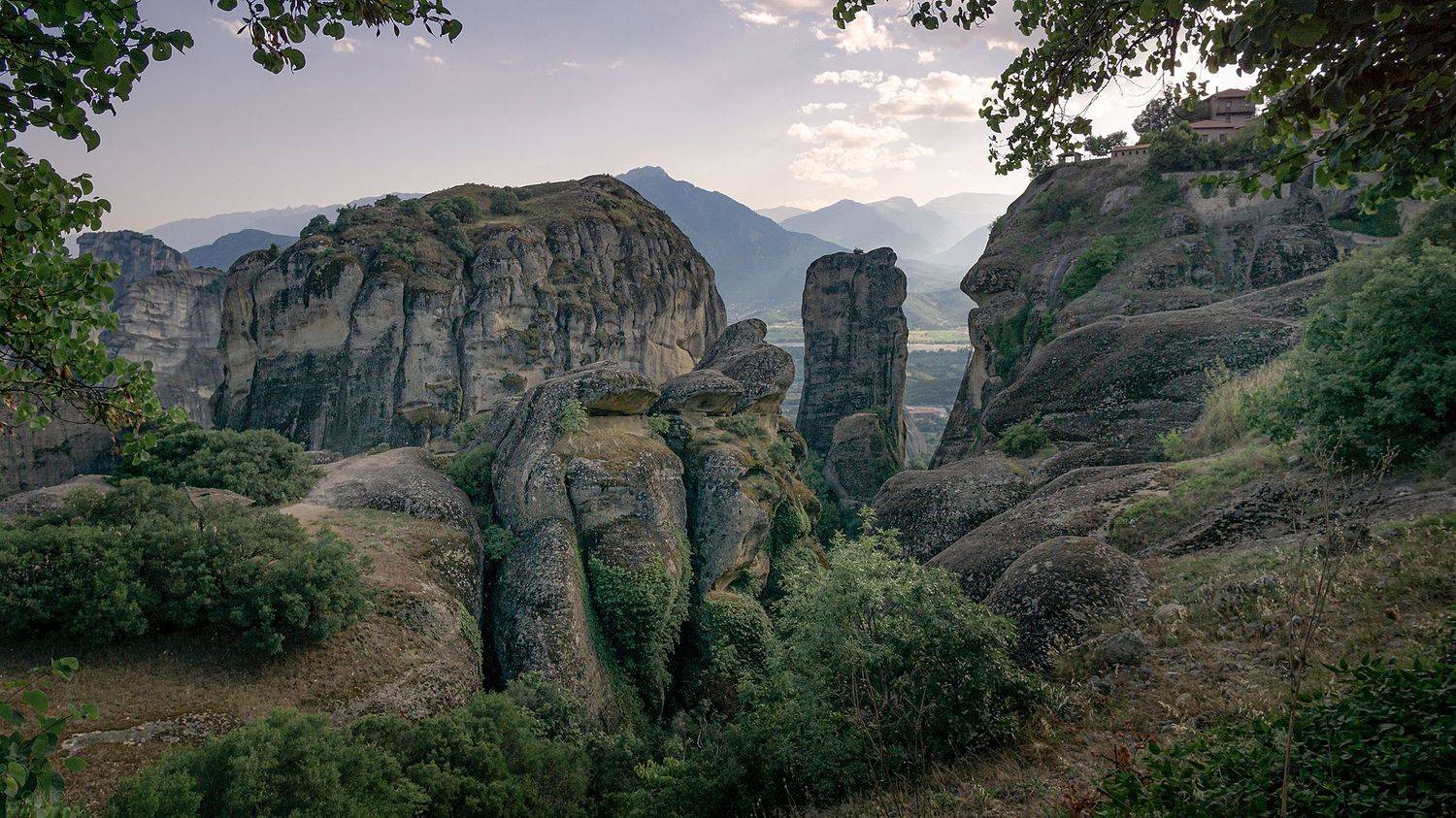 греция, метеора, лето, горы, Олег Мильбергер