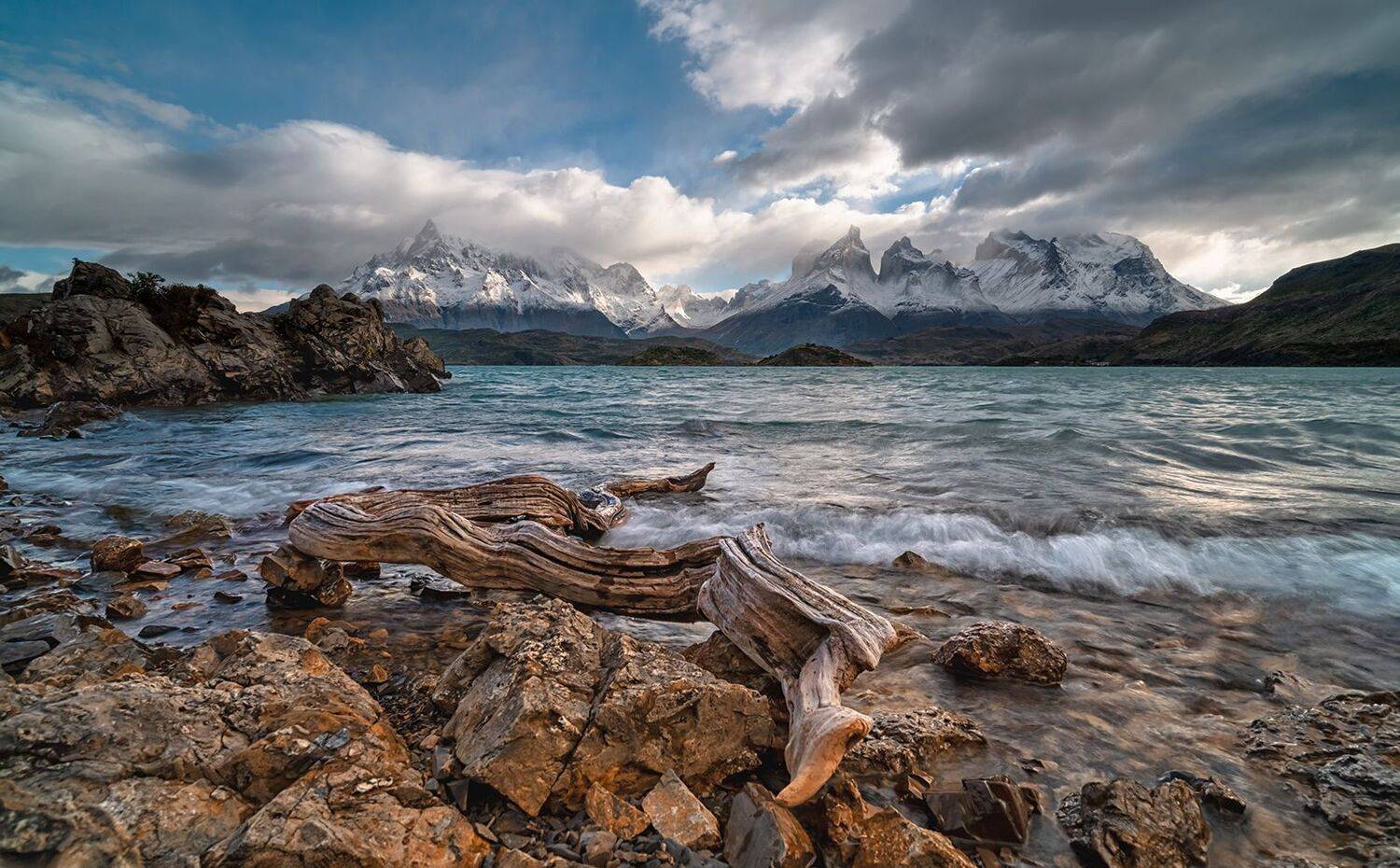 Чили, Торрес дель Пайне, озеро Пехое, природа, пейзаж, Южная Америка, Лариса Николаевна Дука