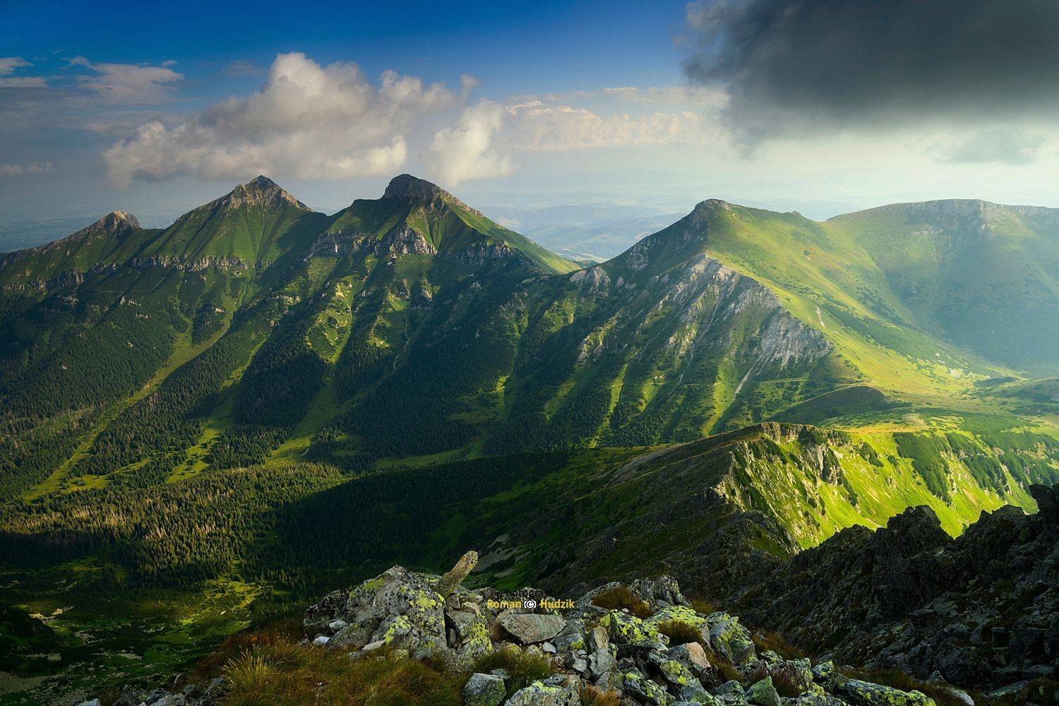 Tatra Mountains, mountains landscape, sky clouds, trip,, Roman Hudzik