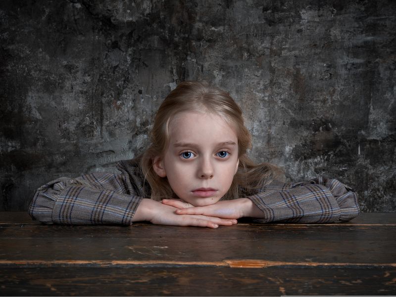 студийный портрет, детский портрет, семейный, концептуальное Вика фото превью