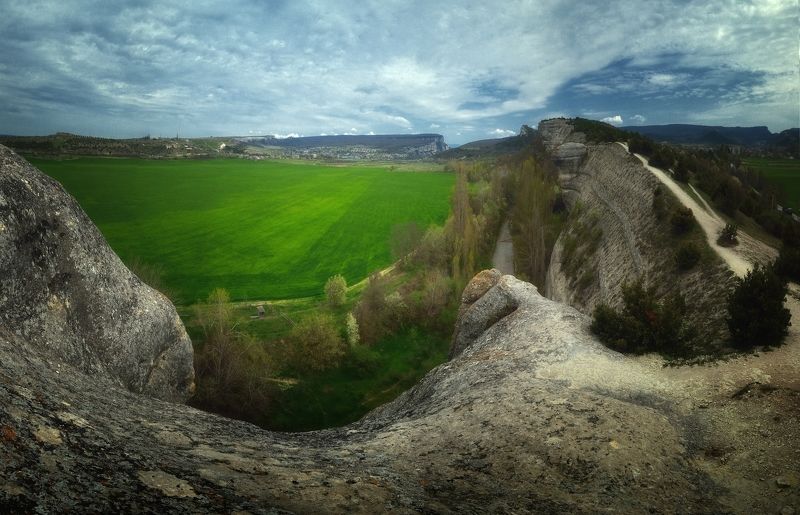 крым, горы, пейзаж, лето Лежбище дракона фото превью