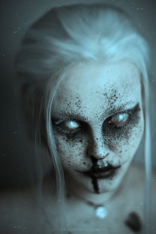 dark, art, portrait, horror, girl П л е с е н ь   фото превью