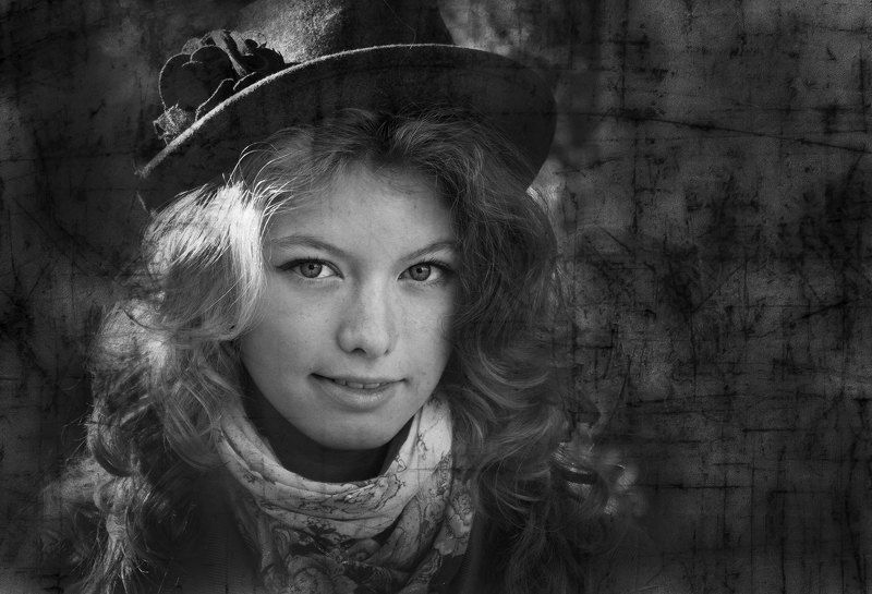 девушки, шляпки, гранж Про женские шляпки фото превью