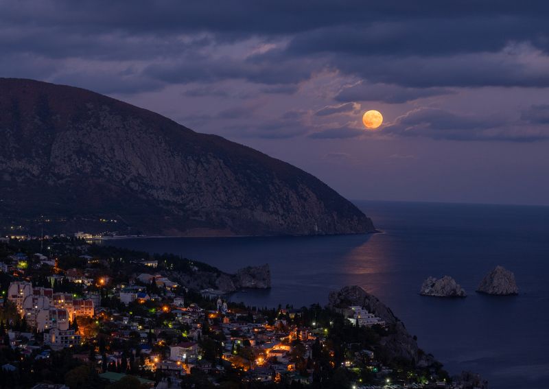 Вечерний Гурзуф фото превью