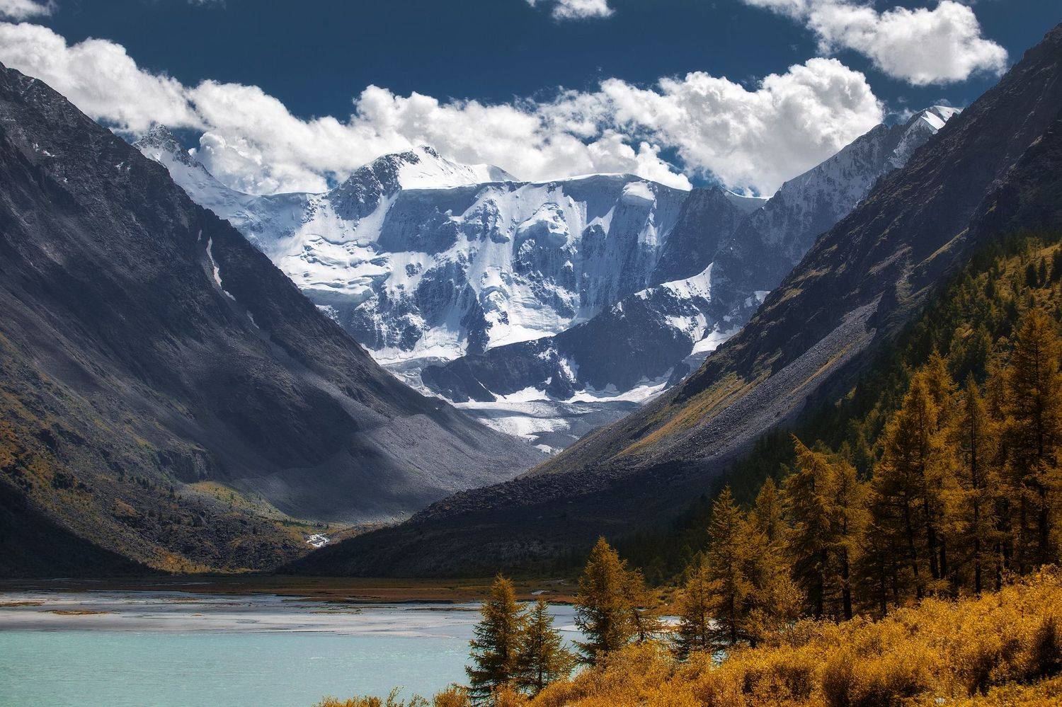 белуха, ледник, алтай, горы, Vyacheslav Lozhkin