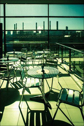 Industrial cafe