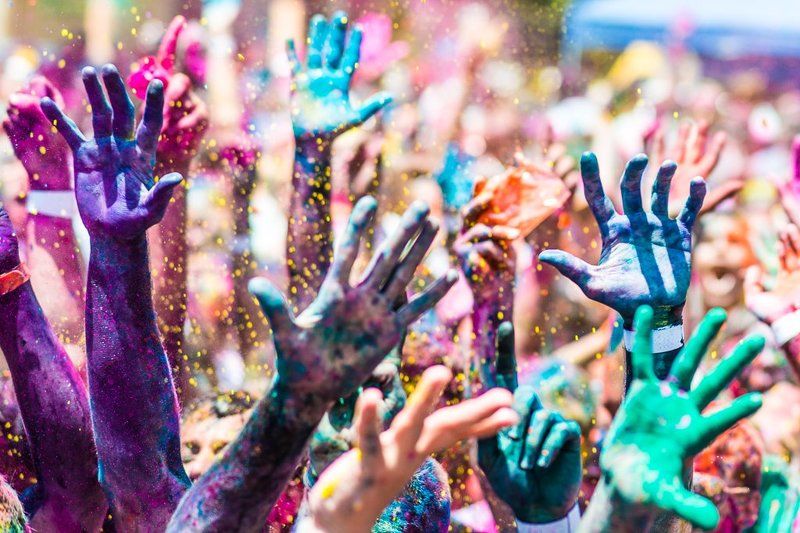 Праздник Холи фото превью