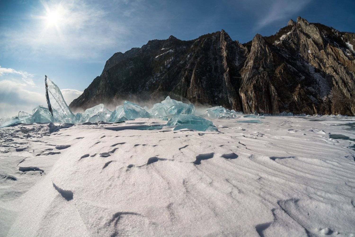 байкал, день, зима, лед, март, ольхон, скалы, снег, торосы, холод, Екатерина (PhotoJourneys.ru) Васягина