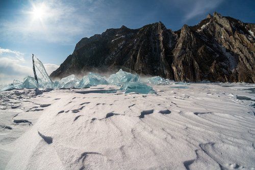 Холодное царство... снега, льда и скал...