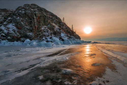 Холодный закат (о. Замогой).