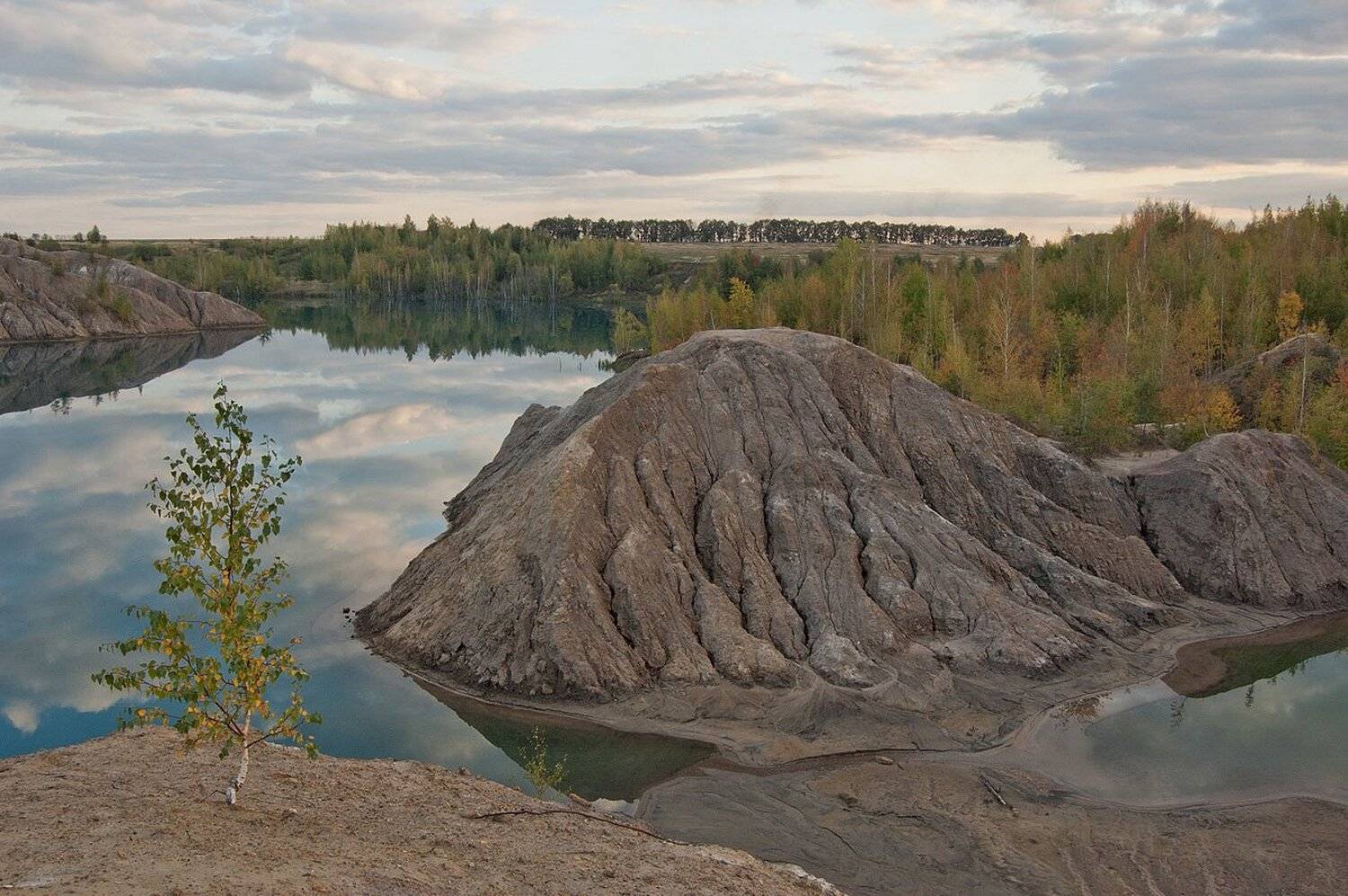 кимовск, кондуки, ушаково, карьер, осень, Михаил Агеев