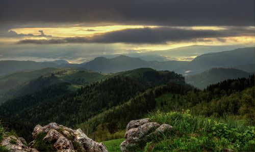 Утро пасмурного дня или дождлив июнь на Западном Кавказе 2