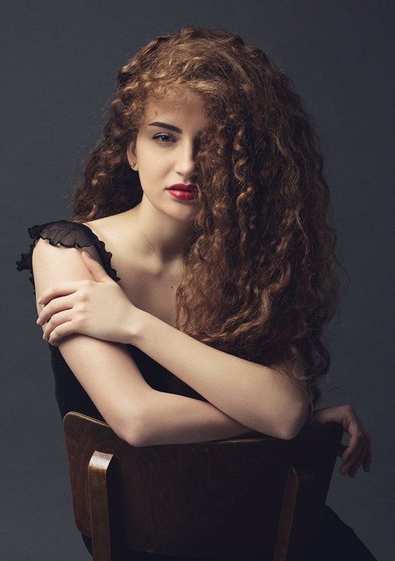 Beautiful, Portrait, Studio  фото превью