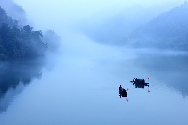 Morning of the sodong river фото превью