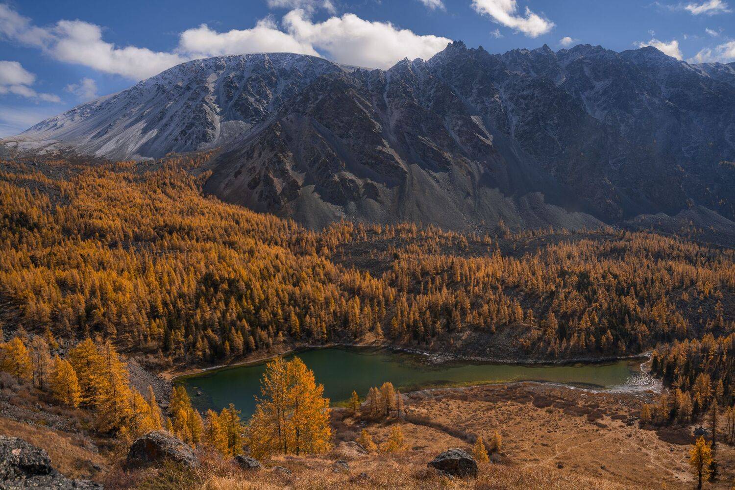 россия, горный алтай,озеро, осень, Андрей Поляков