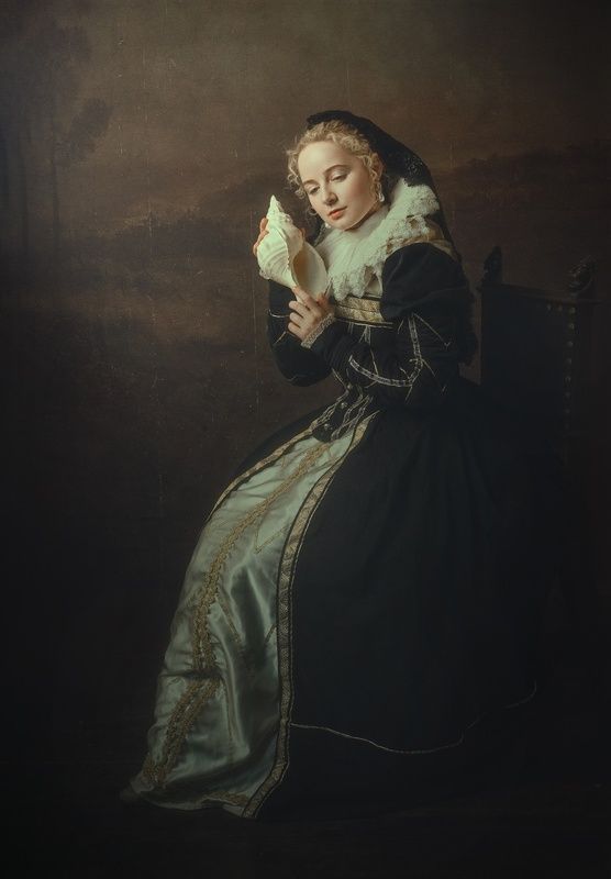 Живописный портрет фото превью