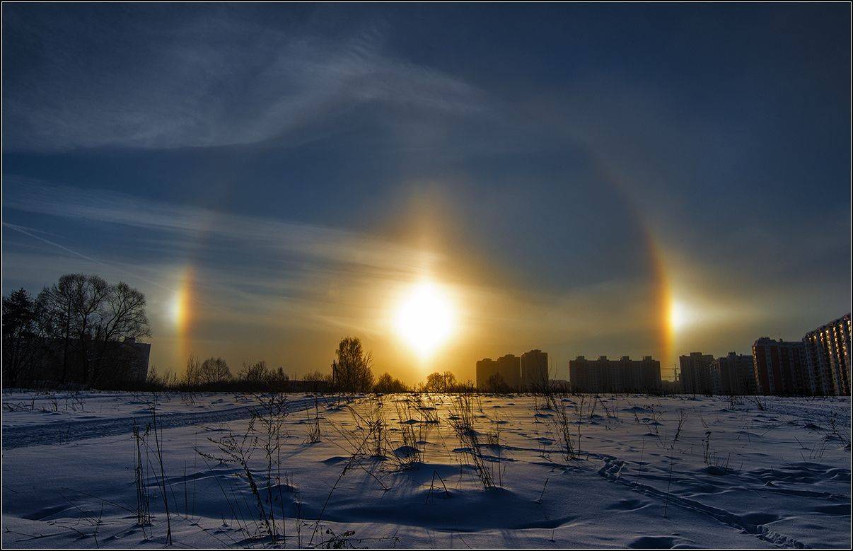 москва, зима, снег, солнце, АНАТОЛИЙ ДОВЫДЕНКО