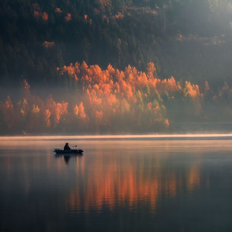 landscape,autumn,lake,canon The Sound Of Silence... фото превью