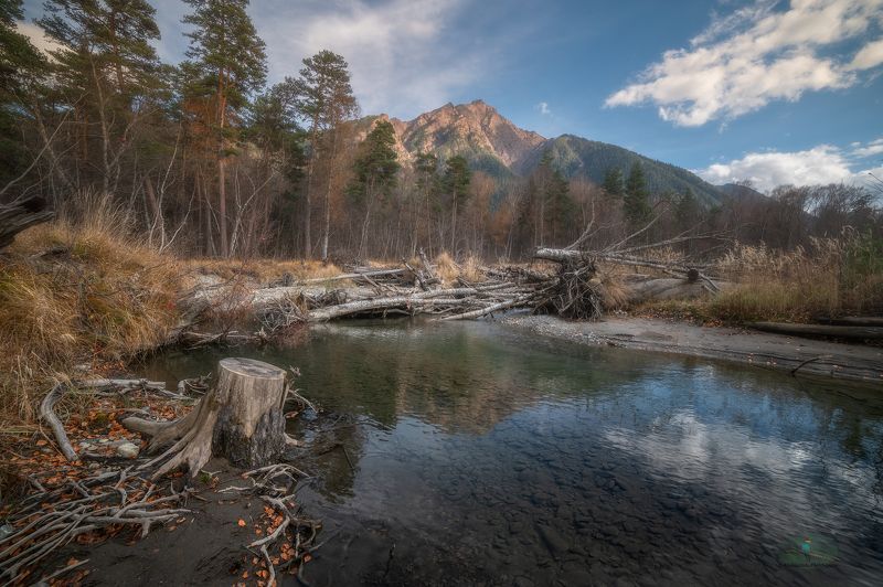 Осенью на речке Кизгыч фото превью