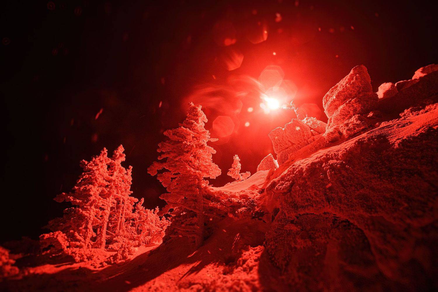 Таганай,Южный Урал, зима, свет, метель, снег, горы, Владимир Кочкин