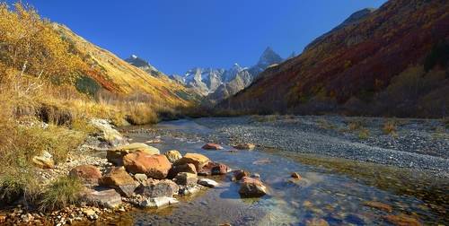 Осень в горах Кавказа