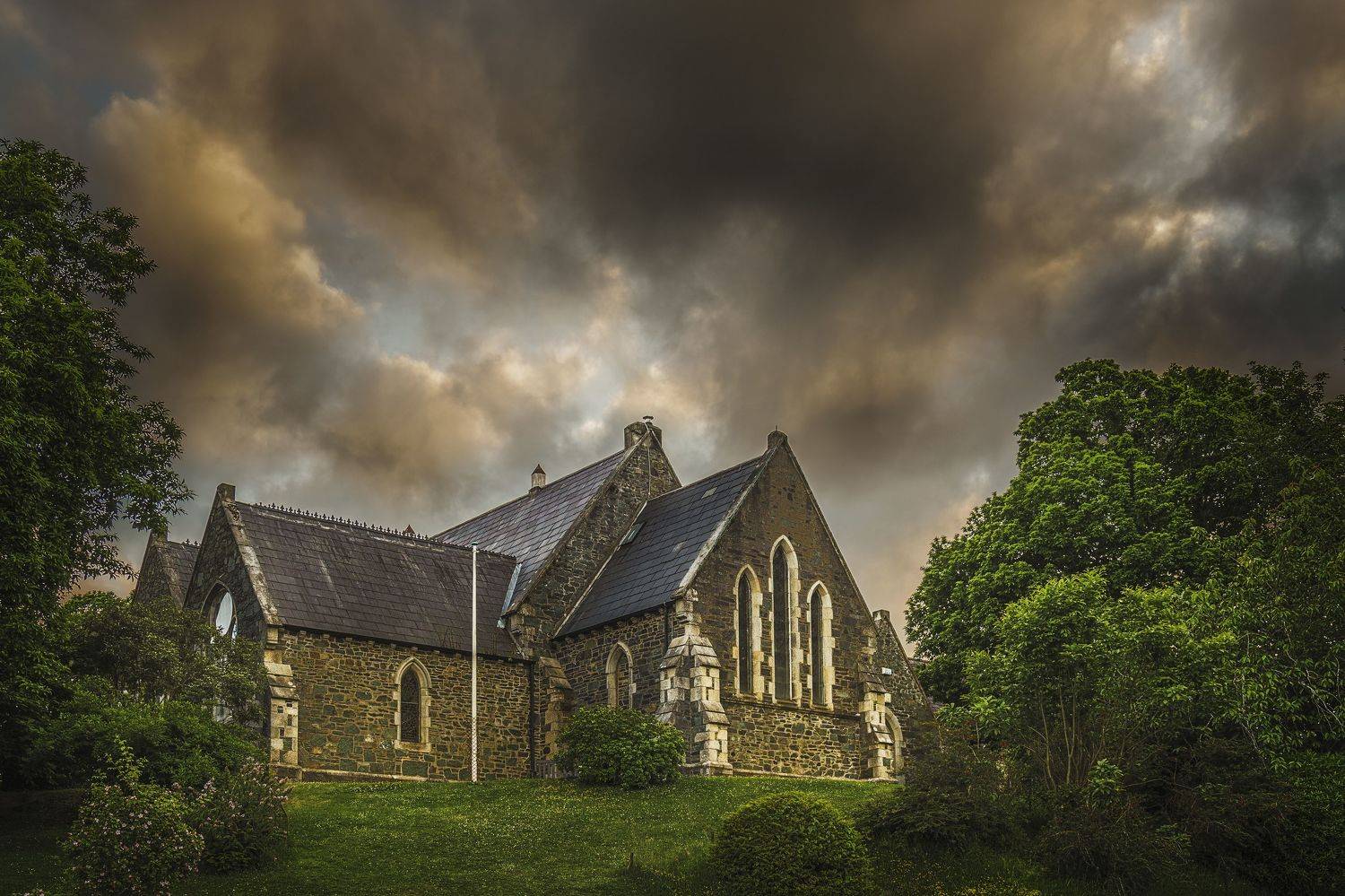 church, temple, ireland, architecture,, Vitaliy Tuzov