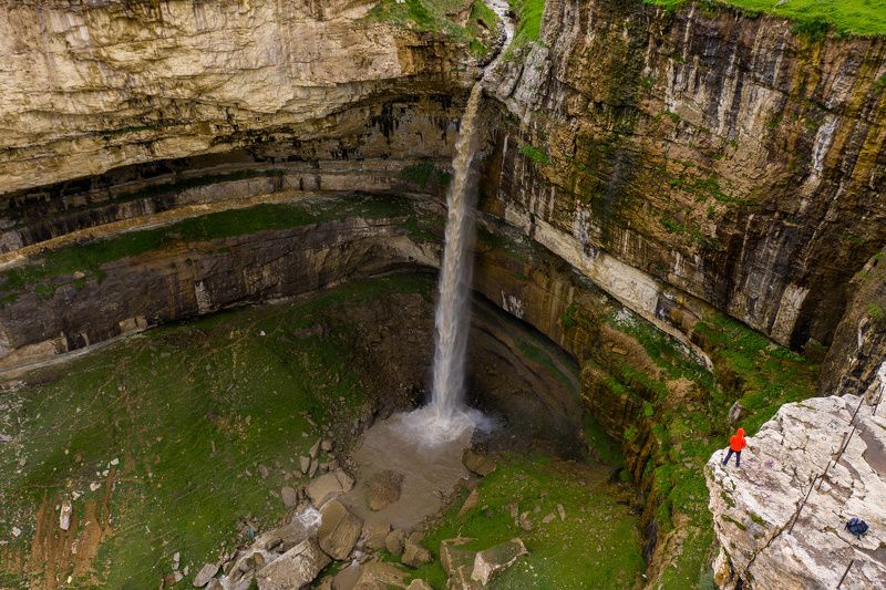 водопад, дагестан, каньон, waterfall, dagestan, canyon Водопад Тобот фото превью
