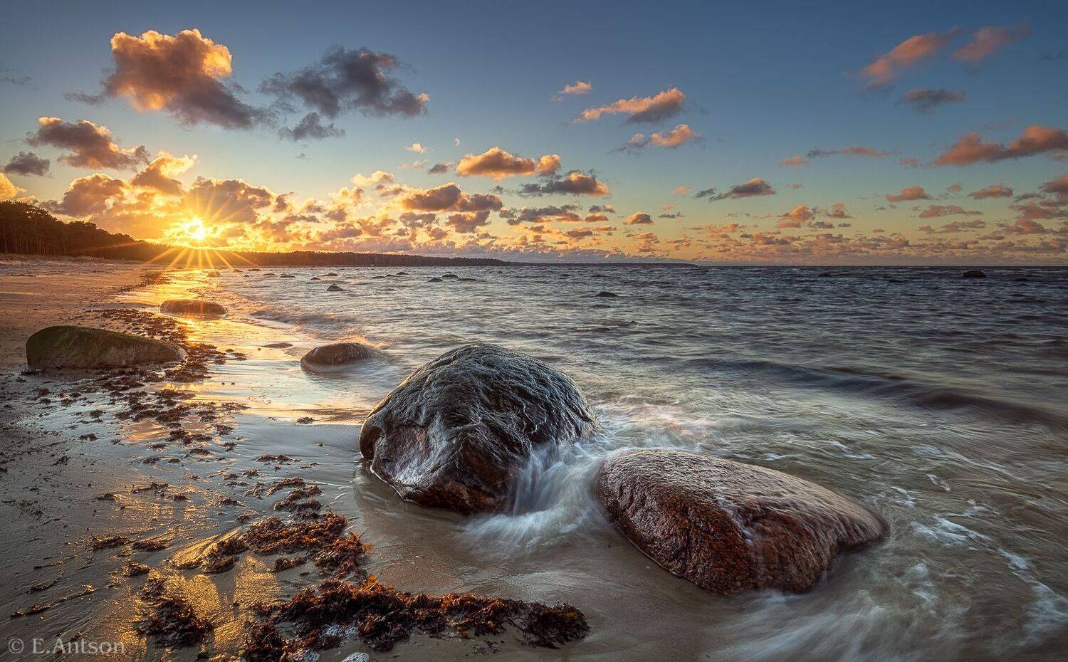 пейзаж, природа, море, эстония, Antson Elvis