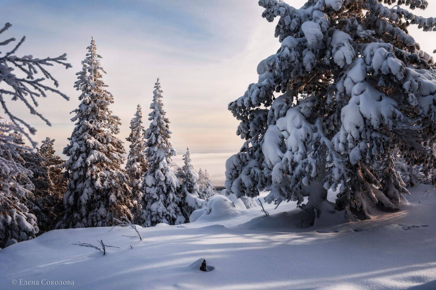 качканар, зимний пейзаж, Елена Соколова